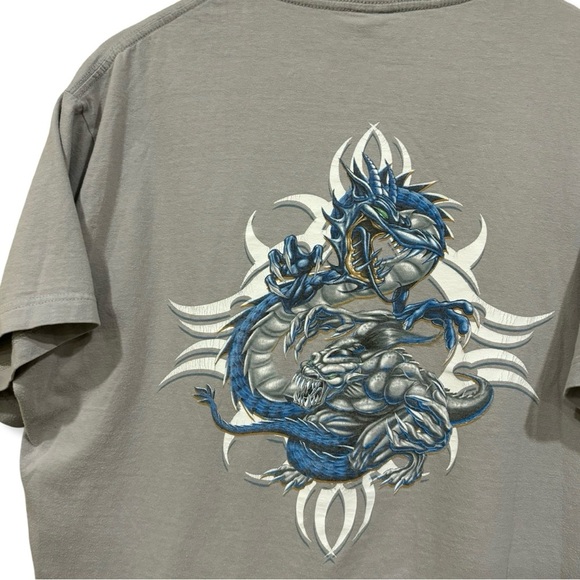 Vintage Y2K ODM Dragon T-Shirt - Picture 4 of 5